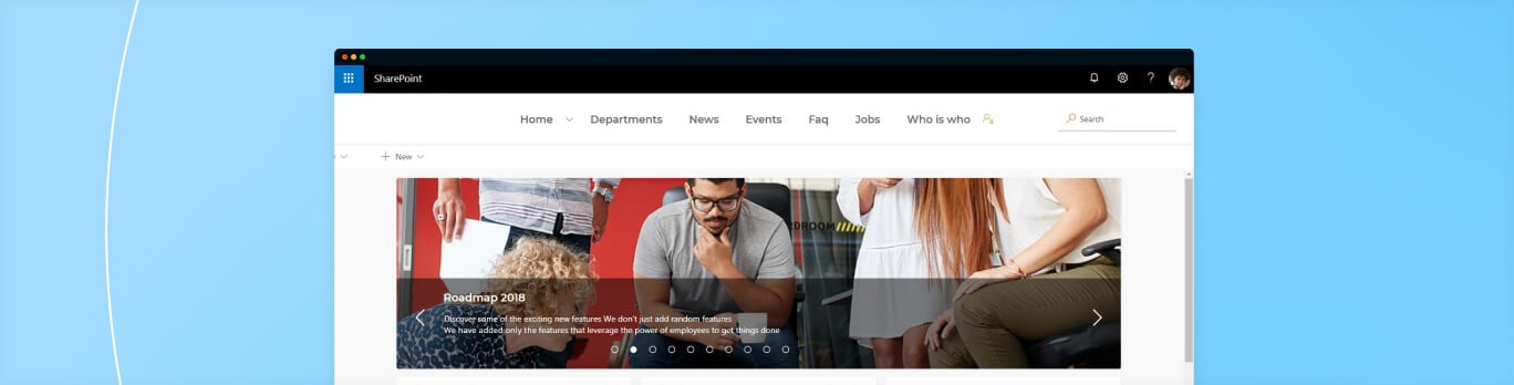 Upgrade and Redesign of a SharePoint Intranet Product to Increase Its Market Attractiveness